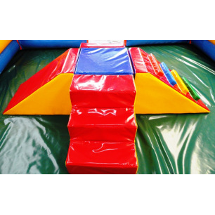 Softplay met glijbaan (4 delen)