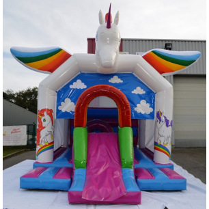 Classique Licorne avec toboggan avant Classique Licorne avec toboggan avant